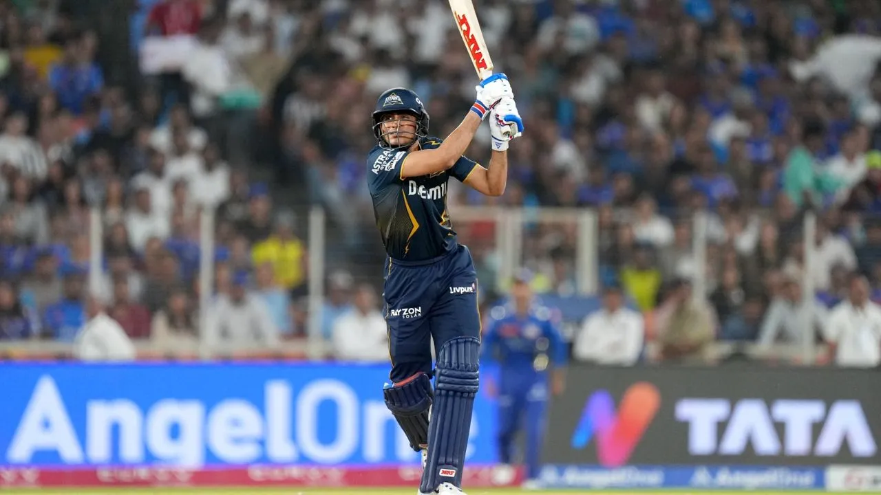 Shubman Gill (1000 IPL runs in Ahmedabad).webp